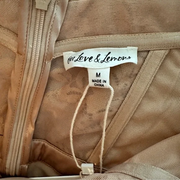 *NEVER WORN FOR LOVE & LEMON BUSTIER
DRESS IN MEDIUM* - Picture 7 of 7